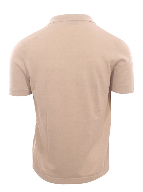 cotton and linen polo shirt LA BOTTEGA DEL CASHMERE | 87189451