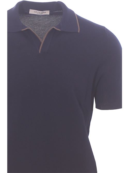 polo skipper in cotone grana riso LA FILERIA | 5715720642598