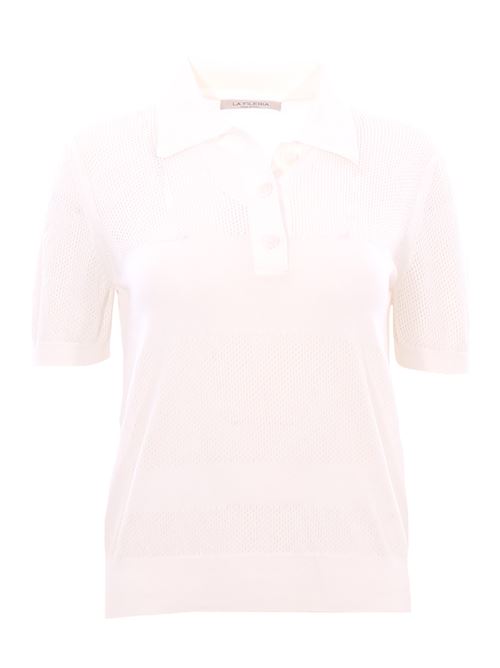 Polo traforata in cotone LA FILERIA | 57274/14074004