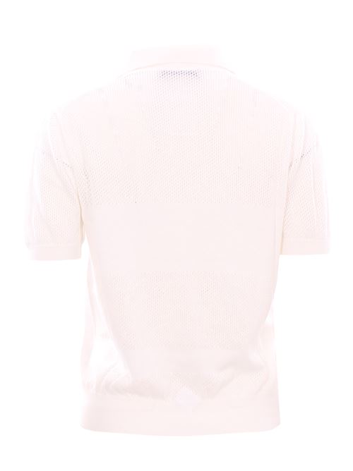 Polo traforata in cotone LA FILERIA | 57274/14074004