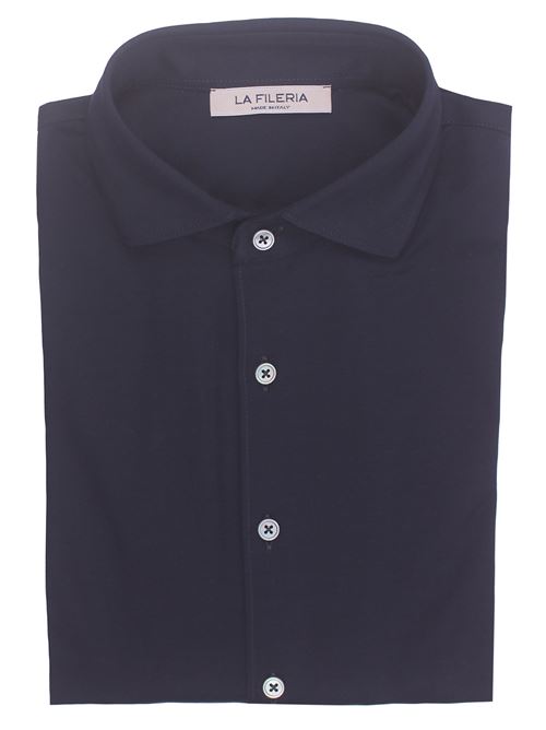 polo camicia in piquet filo di scozia LA FILERIA | 6012074201598