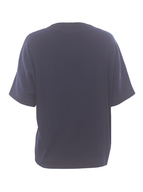 T-shirt in cotone con lurex LA FILERIA | 60269/80369598