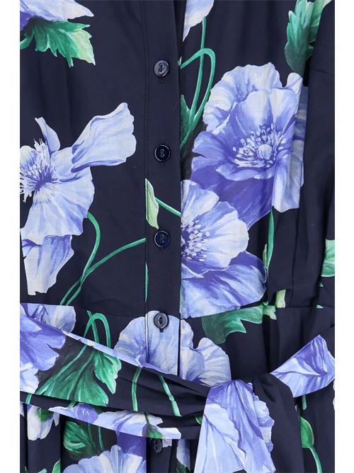 Abito spritz fondo papaveri LAVI | BS7WD020TES1000640