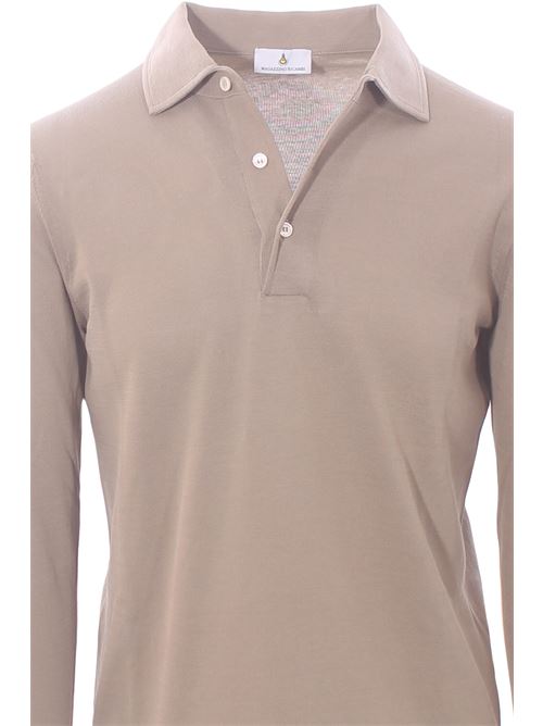 polo paramontura in crepe di cotone MAGAZZINO RICAMBI | 29843KN