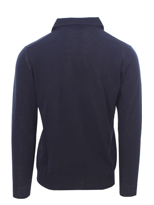 polo paramontura in crepe di cotone MAGAZZINO RICAMBI | 298544KN