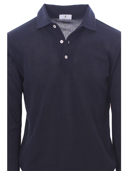 polo paramontura in crepe di cotone MAGAZZINO RICAMBI | 298544KN
