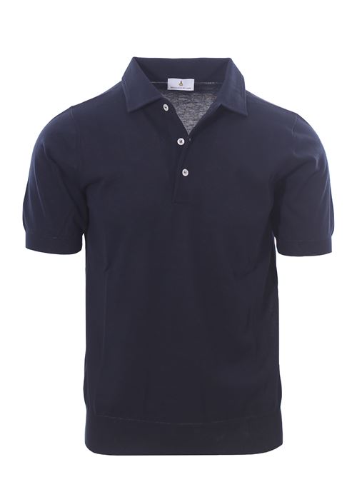 polo paramontura in crepe di cotone MAGAZZINO RICAMBI | 299544KN