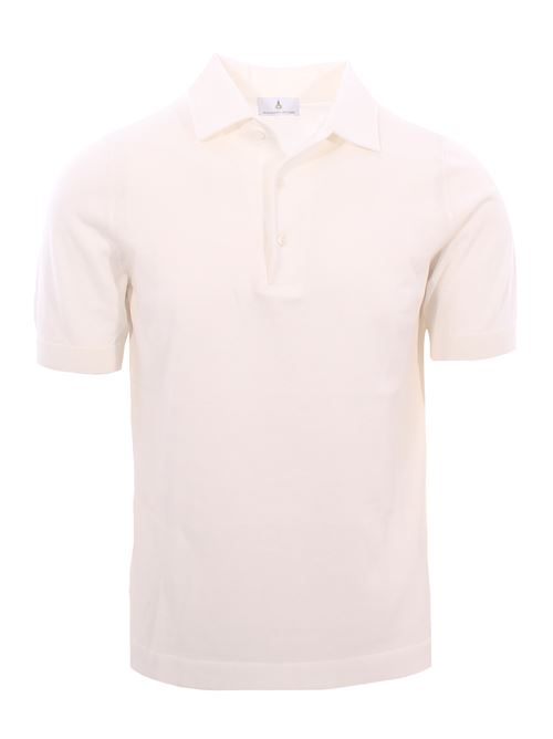 polo paramontura in crepe di cotone MAGAZZINO RICAMBI | 299706KN
