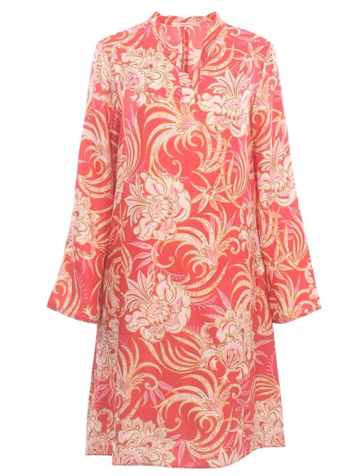 silk printed dress MALIPARMI | JF679831027B3040