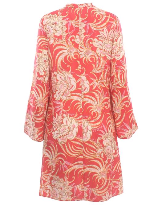 silk printed dress MALIPARMI | JF679831027B3040
