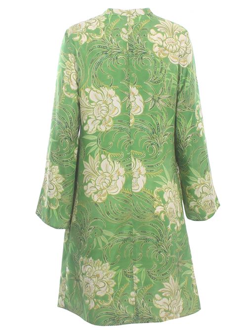 silk printed dress MALIPARMI | JF679831027D6096