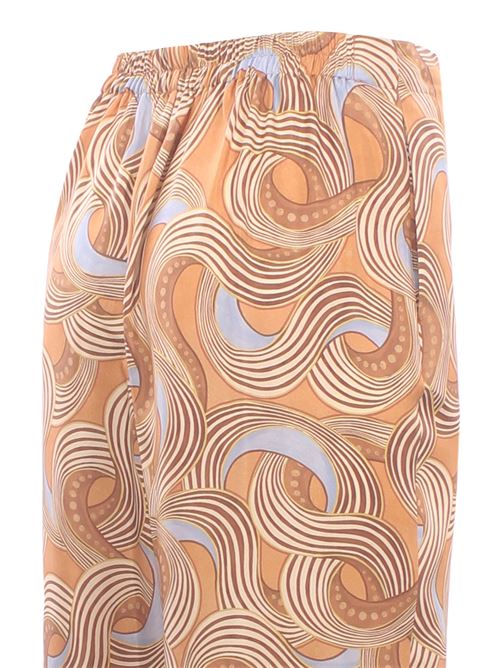 silk printed pants MALIPARMI | JH807631027A4164