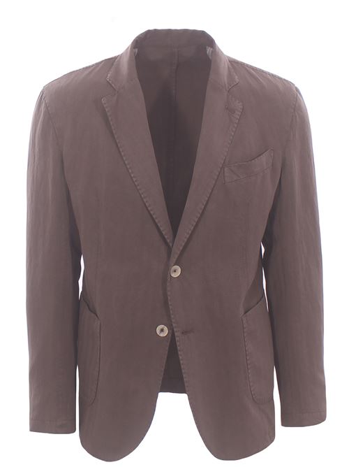 giacca spinata in misto lino MARTIN ZELO | G-645/2B05