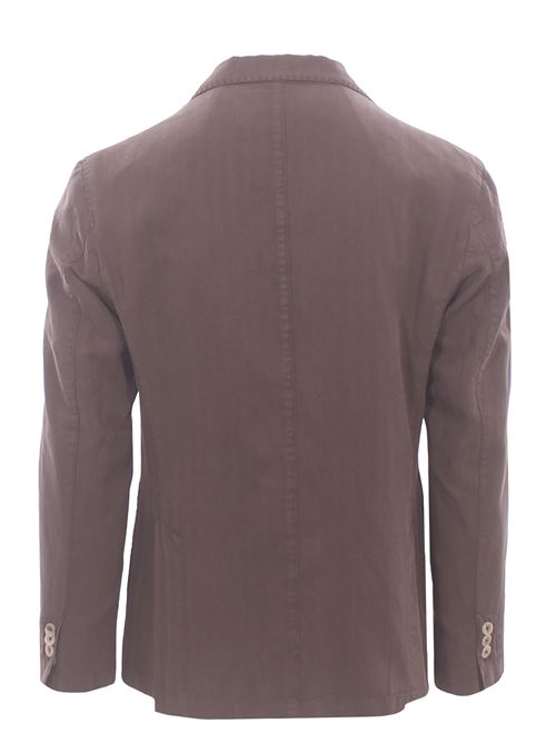 giacca spinata in misto lino MARTIN ZELO | G-645/2B05