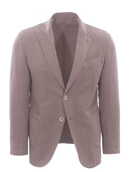 giacca spinata in misto lino MARTIN ZELO | G-645/2B08