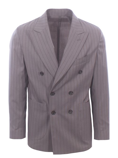 giacca gessata misto lana MARTIN ZELO | G-SCOOP/15DP0801