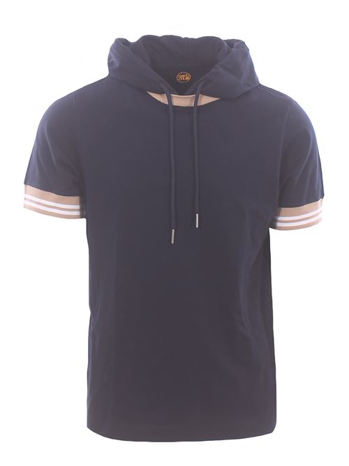 t-shirt cappuccio piquet stretch MARTIN ZELO | MZ26/05CT02