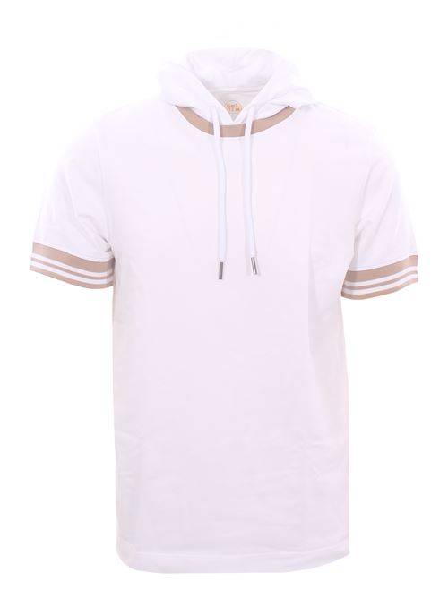 t-shirt cappuccio piquet stretch MARTIN ZELO | MZ26/05CT08