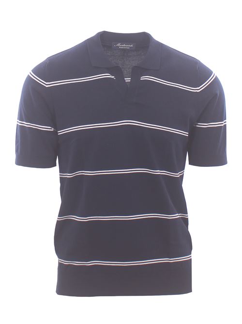 polo skipper in cotone a righe MONTEVERDI | MB253S1