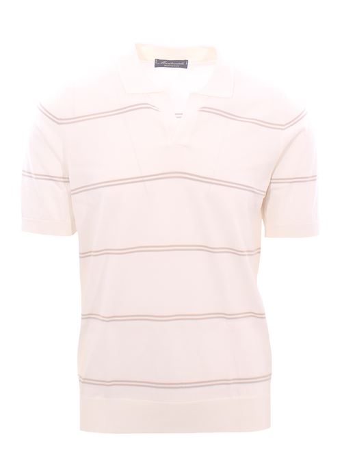 polo skipper in cotone a righe MONTEVERDI | MB253S2