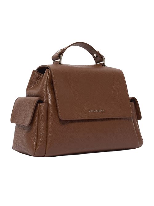 Borsa sveva sense cargo small a mano in  pelle con tracolla ORCIANI | B01999SENSECARGOCOCOA