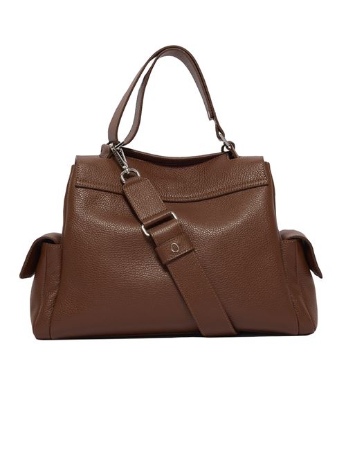 Borsa sveva sense cargo media a mano in pelle con tracolla ORCIANI | BT2006SENSECARGOCOCOA