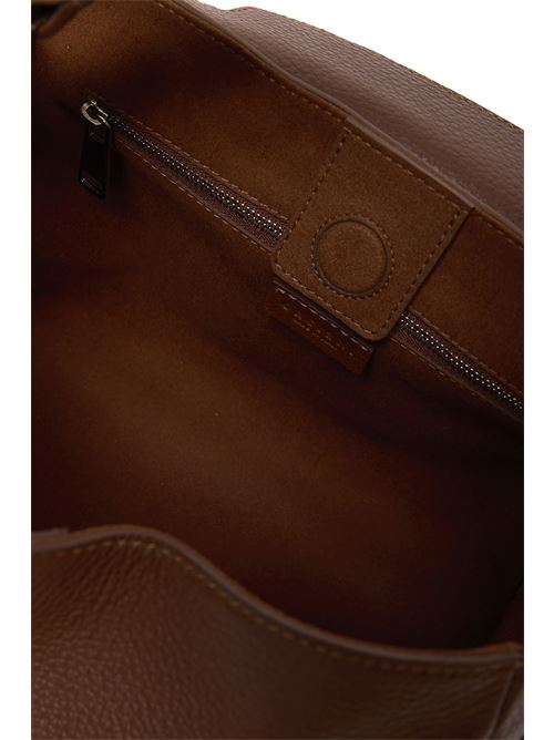 Borsa sveva sense cargo media a mano in pelle con tracolla ORCIANI | BT2006SENSECARGOCOCOA