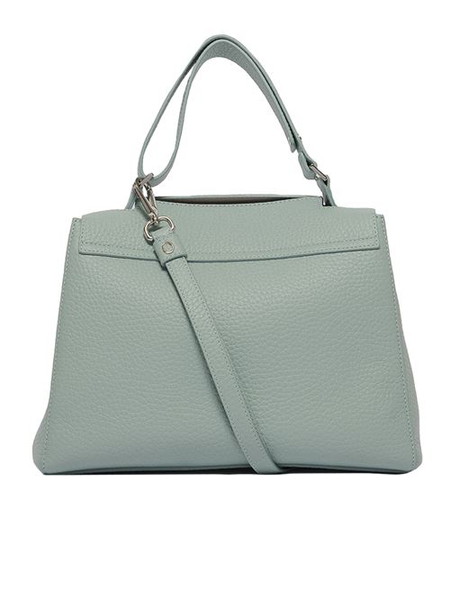 Sveva Soft Medium leather bag with shoulder strap ORCIANI | BT2006SOFTACQUA