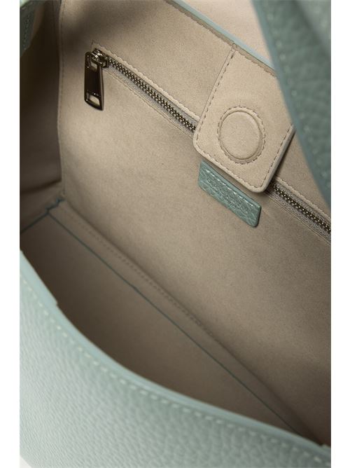 Sveva Soft Medium leather bag with shoulder strap ORCIANI | BT2006SOFTACQUA