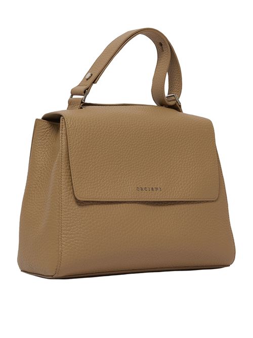 Sveva Soft Medium leather bag with shoulder strap ORCIANI | BT2006SOFTBISCOTTO