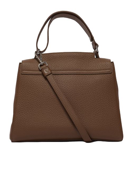 Sveva Soft Medium leather bag with shoulder strap ORCIANI | BT2006SOFTCOCOA