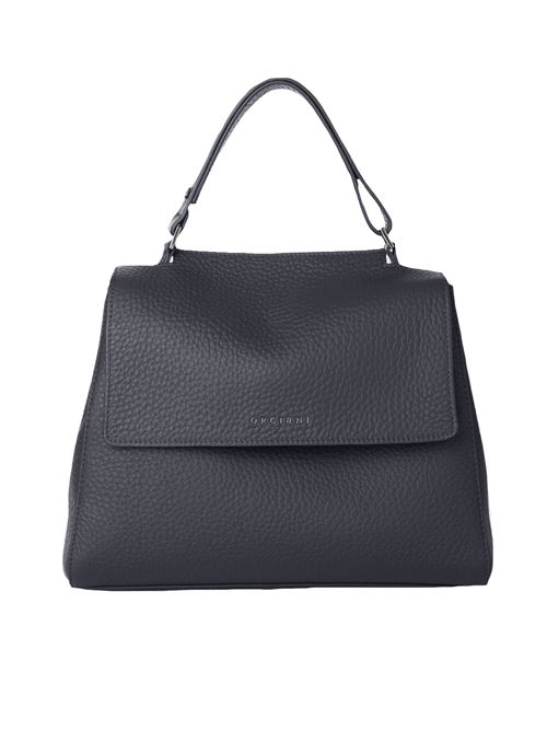 Sveva Soft Medium leather bag with shoulder strap ORCIANI | BT2006SOFTNAVY