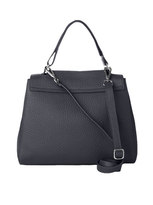 Sveva Soft Medium leather bag with shoulder strap ORCIANI | BT2006SOFTNAVY