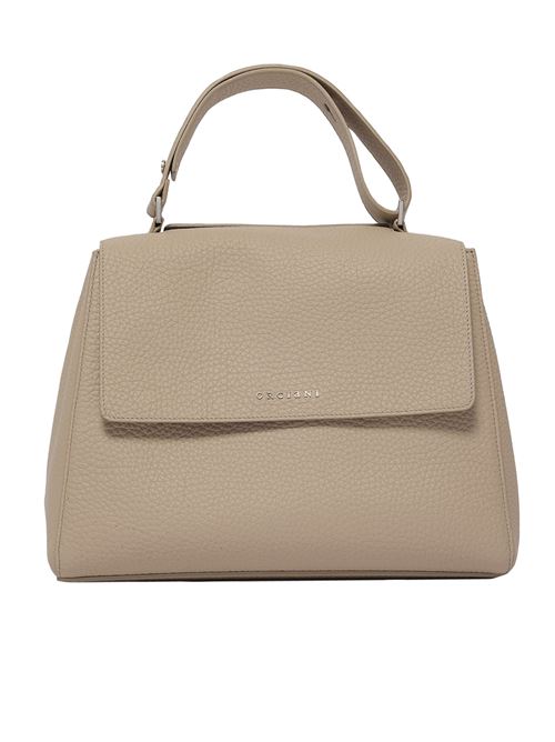 Sveva Soft Medium leather bag with shoulder strap ORCIANI | BT2006SOFTSABBIA