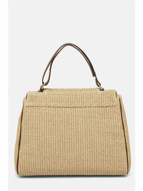 Borsa sveva media in raphia con tracolla ORCIANI | BT2006ZANZIBARBISCOTTO