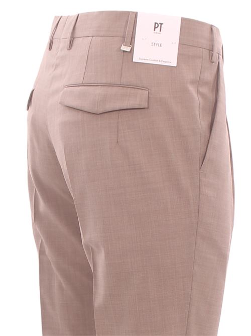 pantalone master 1p in lana tropical bi-stretch PT | AFMAZA0VRN-MA27060