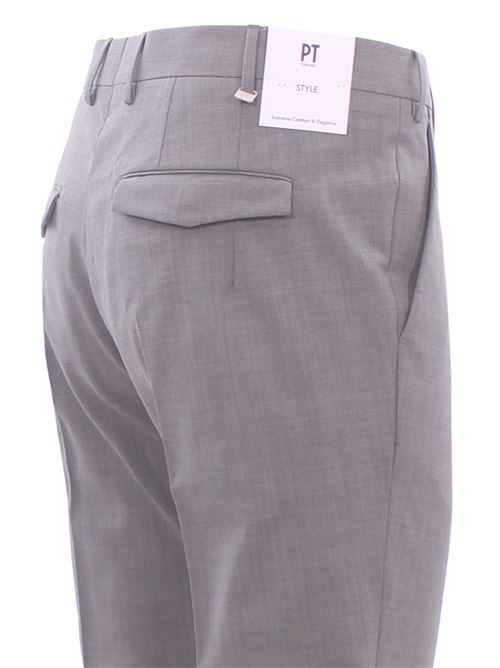 pantalone master 1p in lana tropical bi-stretch PT | AFMAZA0VRN-MA27240