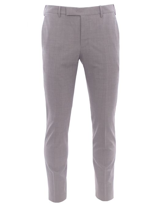 pantalone dieci f.f. in lana tropical bi-stretch PT | AFX0Z00VRN-MA27240