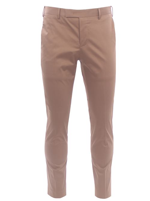 pantalone dieci f.f. in cotone stretch PT | ASX0Z00VRN-NU68130