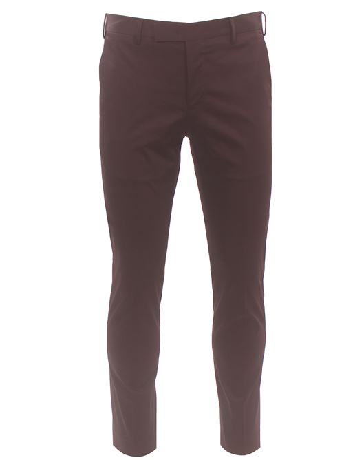 pantalone dieci f.f. in cotone stretch PT | ASX0Z00VRN-NU68190