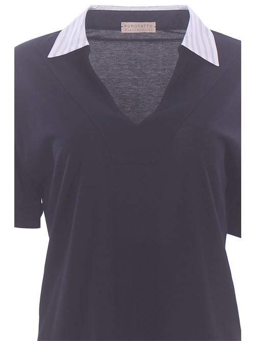 cotton polo PUROTATTO | SS26017146180