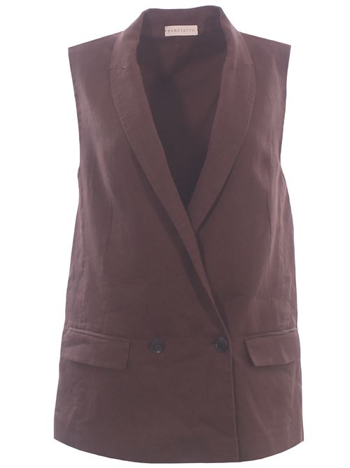double breasted linen jacket PUROTATTO | SS260408105507