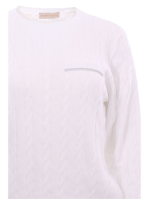 cotton crew neck PUROTATTO | SS260722228567