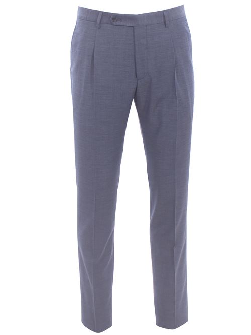 abito dakar in chambray di misto lana TAGLIATORE | A-DAKAR22K11210021I3076