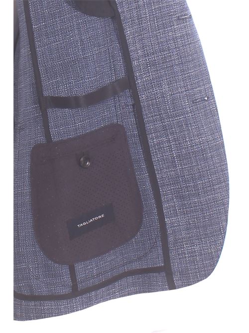 giacca derrik in lana, cotone e lino TAGLIATORE | G-DERRIK26K190025I3201