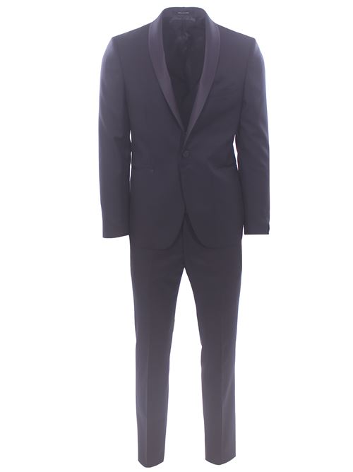 smoking rever a scialle in raso TAGLIATORE | SFBR18A01070001B5713