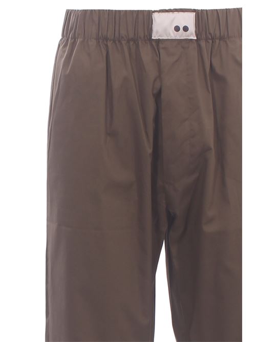 cotton pants with elastic THE M.. | PEG102OLIVA
