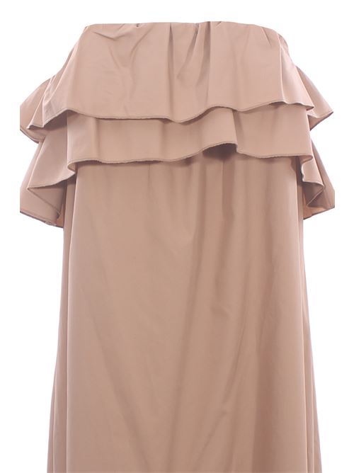 popeline cotton dress with flounces THE M.. | PETRASABBIA