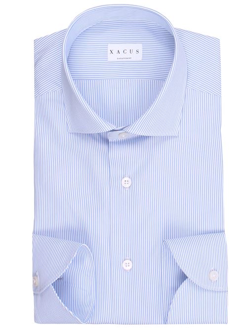 camicia comfort di cotone a righe XACUS | 11232ML35801
