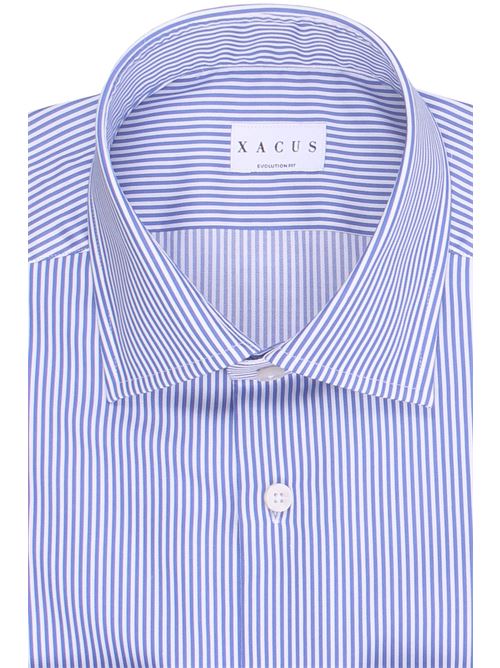 camicia comfort a righe in cotone twill XACUS | 11293ML33104